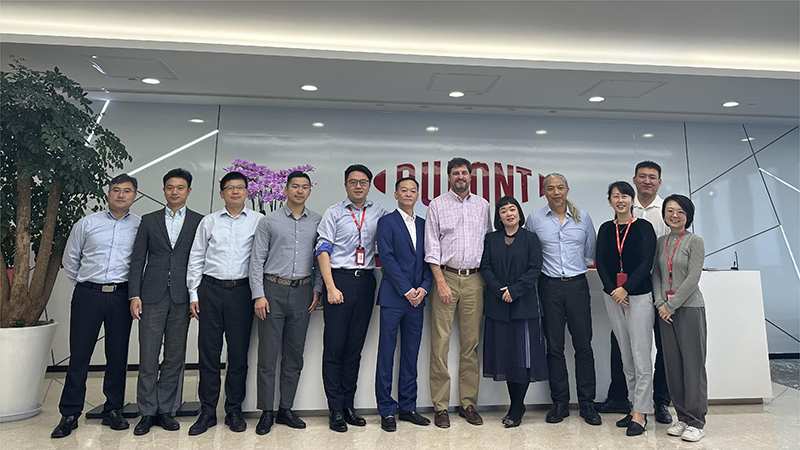 与杜邦Nomex® 、Kevlar® 全球总裁会晤交流